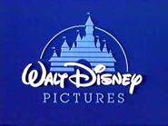 WALT DISNEY PICTURES LOGO ALADDIN 1992