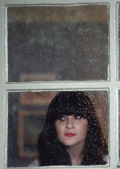 How I feel on rainy days :)