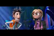 Cloudy 2 movie theater advertisement