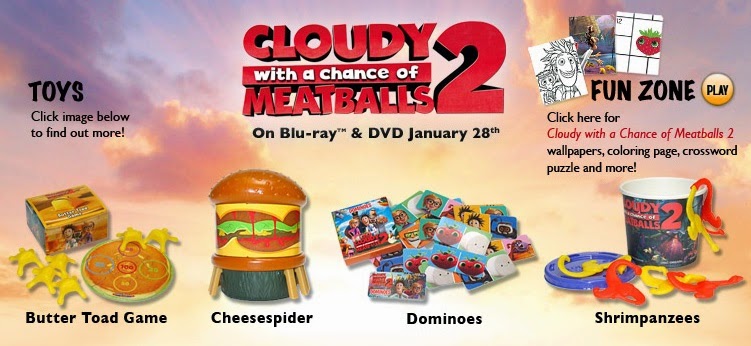 cloudy with a chance of meatballs 2 toys