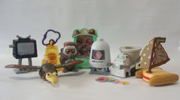 Cloudy burger king toys