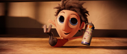 Flint revealing Spray-On Shoes