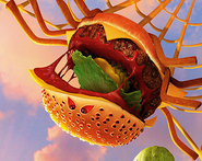 A Cheespider, as it appears on the poster