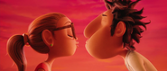 (Almost) first kiss