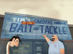 Tim and Son's Sardine Bait and Tackle, Cloudy with a Chance of Meatballs  Wiki