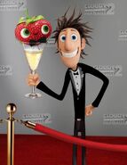 Flint Lockwood dressed up for the Oscars