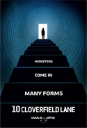 10 Cloverfield Lane poster featuring Michelle