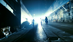 Hud, Lily, Rob and Beth race to escape New York City.