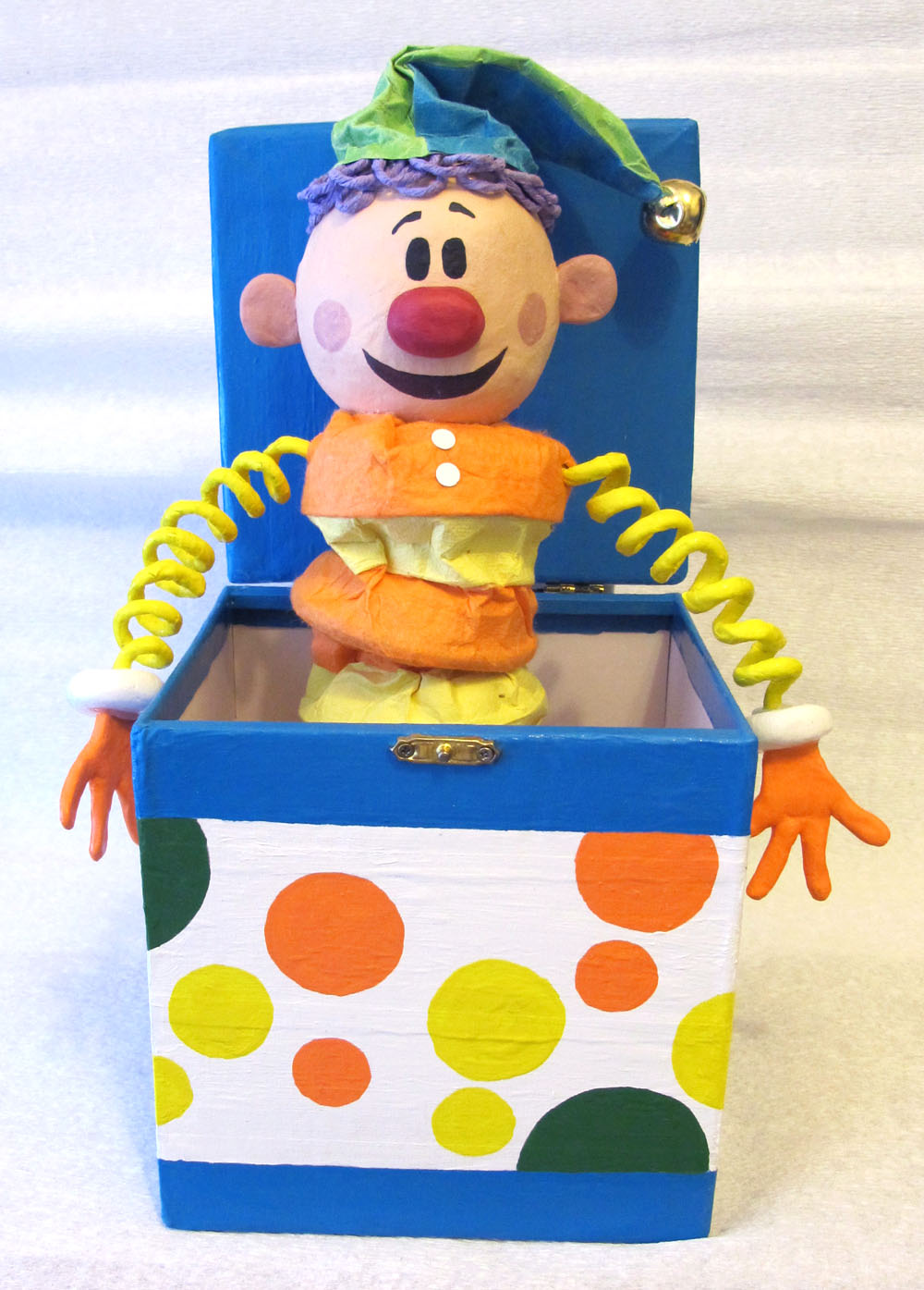 The jack-in-the-box is a children's toy that outwardly consists of a b...