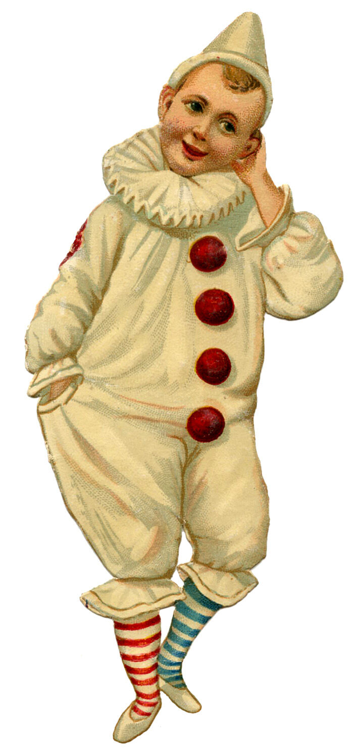 Circus Folk Assembled Paper Doll, Arthur