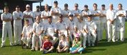 Axbridge 2009 - left to right back row:Mike Hatcher, Mike Day, Andy Manning, Sohail Syed, Nick Pyatt, Jim Trower, Paul Davies, Steve Baker, Dean Packham, Chris Jarman, John Follows, Malcolm Greenhalgh, John Taylor bottom row:Ben Manning, Kevin Grinstead, Mark Jelbert, Phil Saunders, Jordan Peters, Nick Jarman, Ian Hands