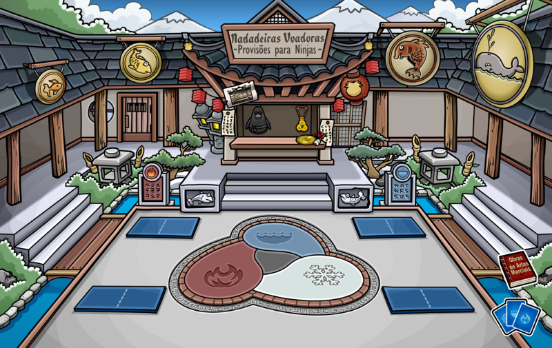 Club Penguin News: Ninja fogo e água