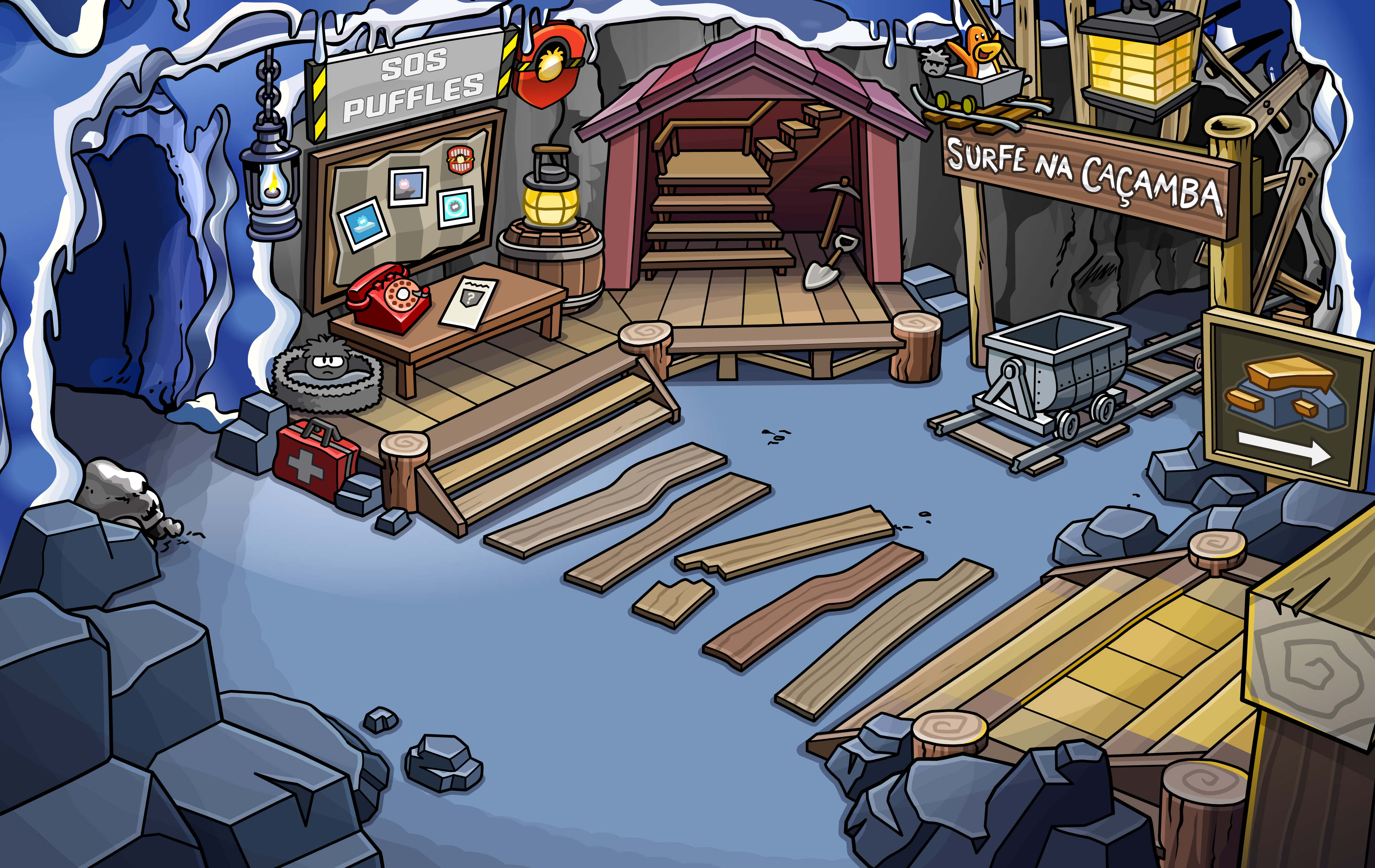 Jogar Online Club Penguin