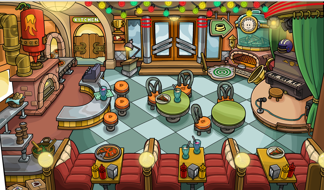 Pizza Parlor | Club Penguin Music Wiki | Fandom