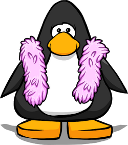 Pink Feather Boa, Club Penguin Rewritten Wiki
