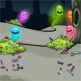 Candy Ghost BG