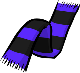 Purple Halloween Scarf