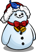 Santa Hat Snowman sprite 008