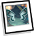 Black Fairy Background Icon