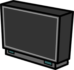 Big Screen Tv | Club Penguin Rewritten Wiki | Fandom