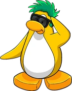 As seen on the Dance Off Postcard, along with The Shamrocker.