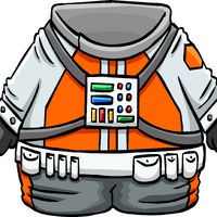 Orange Space Suit Club Penguin Rewritten Wiki Fandom - roblox orange space suit