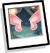 Peach Fairy Background Icon