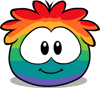 Rainbow Puffle Doll