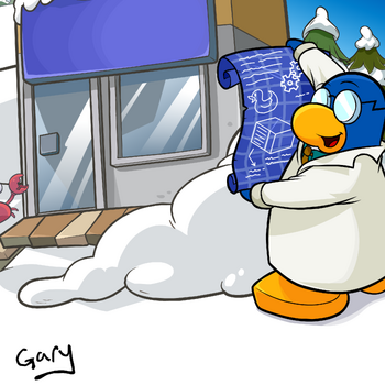 Aurora Background, Club Penguin Rewritten Wiki