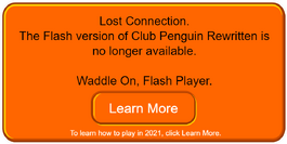 Club Penguin Rewritten Goodbye Flash