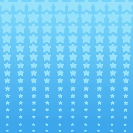 Blue Stars Background