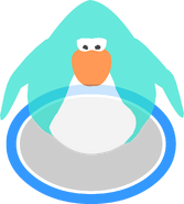 As a ghost during the Halloween Party 2018 and Halloween Party 2020 in-game.