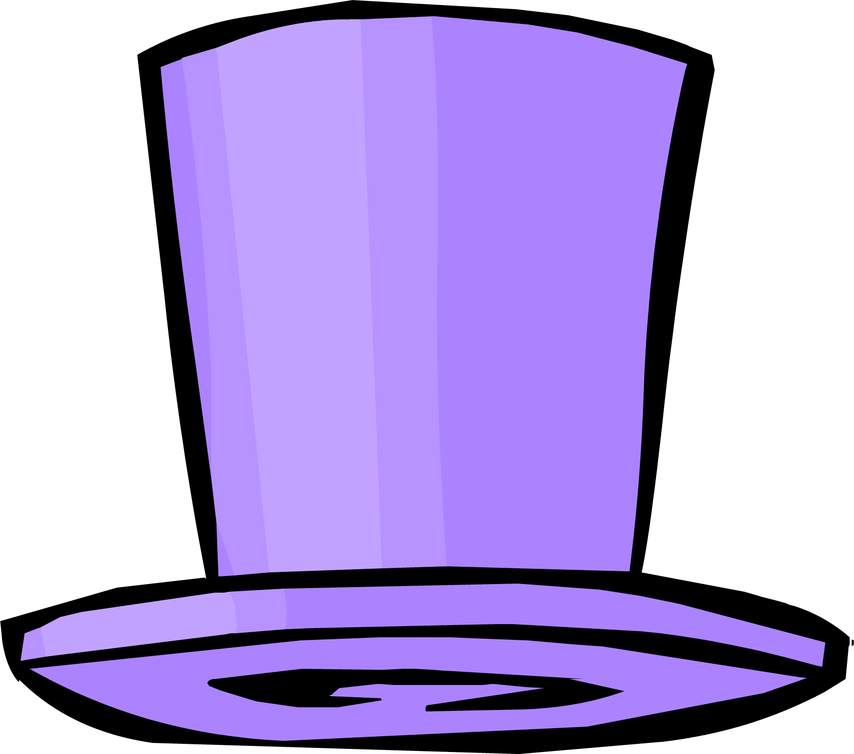 Purple Top Hat Clip Art at  - vector clip art online