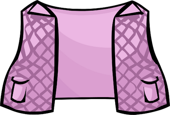 Purple Quilted Vest