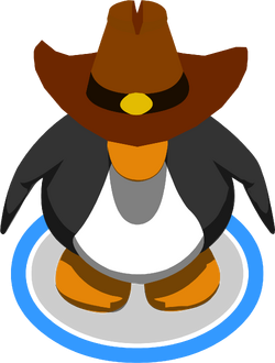 Brown Cowboy Hat, Club Penguin Rewritten Wiki