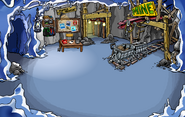 The location of the Black Puffle Pin.