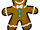 Gingerbread Man Pin