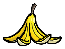 Banana Peel Pin