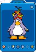 Thorn Player Card - Late April 2019 - Club Penguin Rewritten