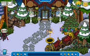 Fire's igloo in late December 2020