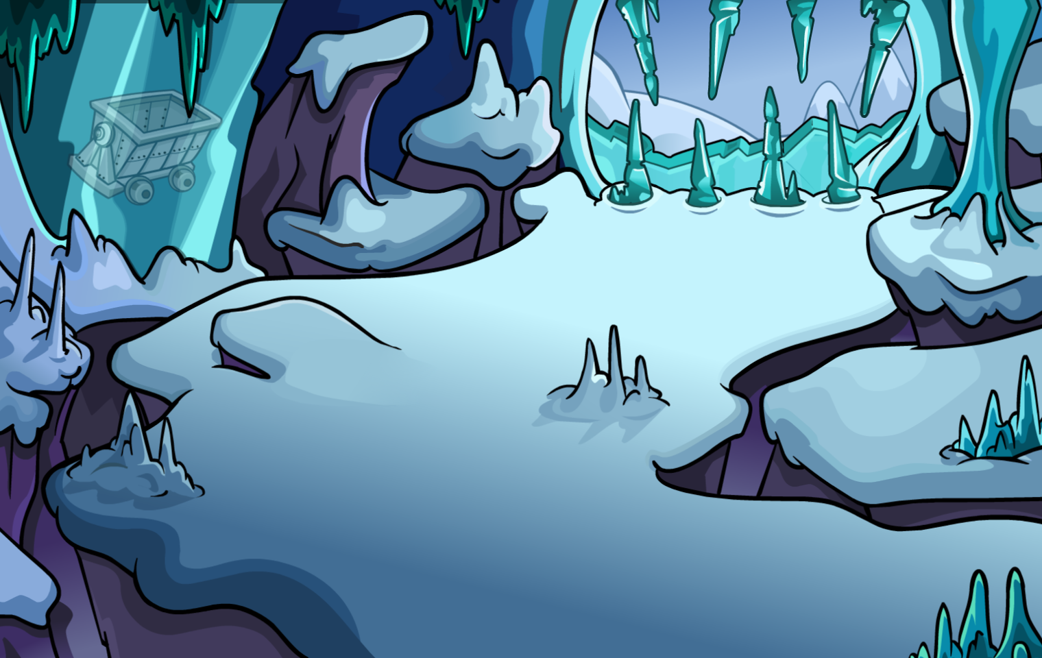 The Mysterious Club Penguin Iceberg - Explained