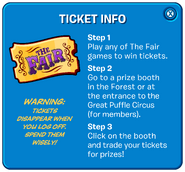 The Fair 2017 Ticket Popup