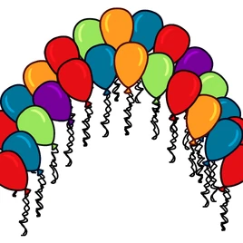 Balloon Arch Background