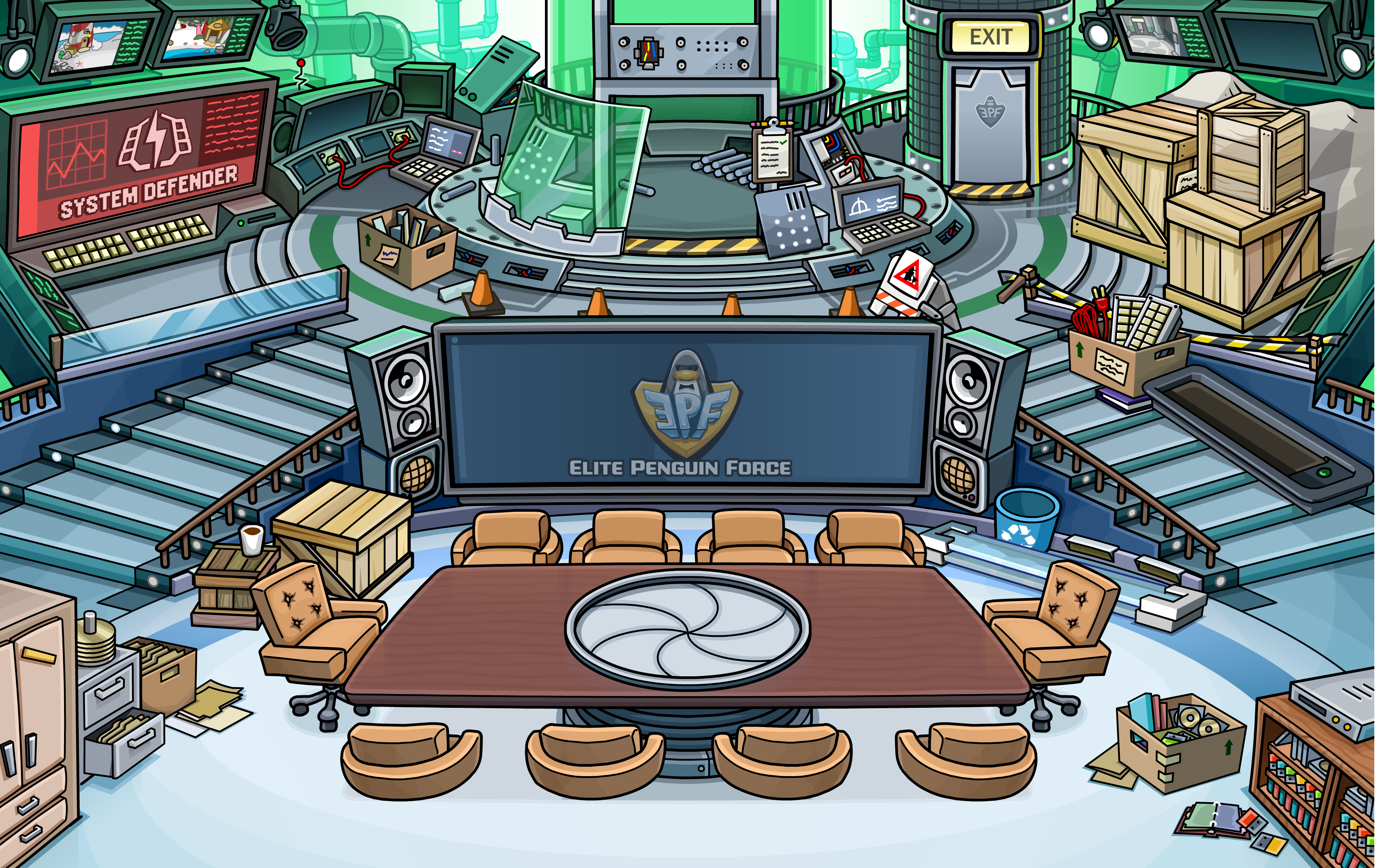 Create club penguin cpps rooms in as2 or as3 by Joshw1