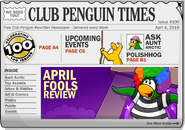 Club Penguin Times Issue 100