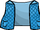 Blue Quilted Vest