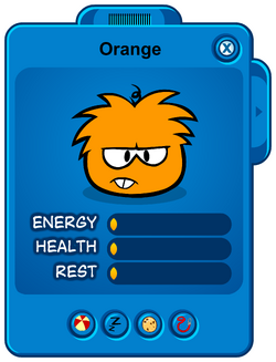 Orange Puffle | Club Penguin Rewritten Wiki | Fandom