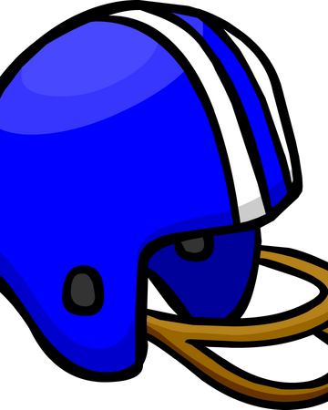 Blue Football Helmet Club Penguin Rewritten Wiki Fandom