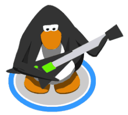 Black Electric Guitar | Club Penguin Rewritten Wiki | Fandom