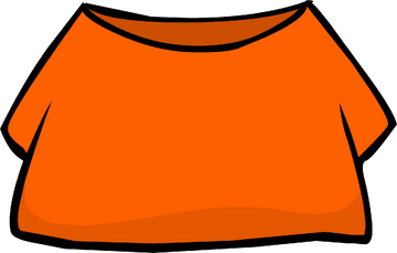 Orange cartoon shirt cheap